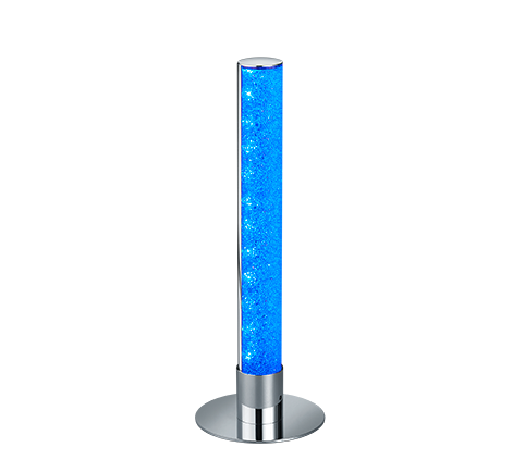 Lámpara de sobremesa Trio Leia LED cromo 3000K 40cm R52571100