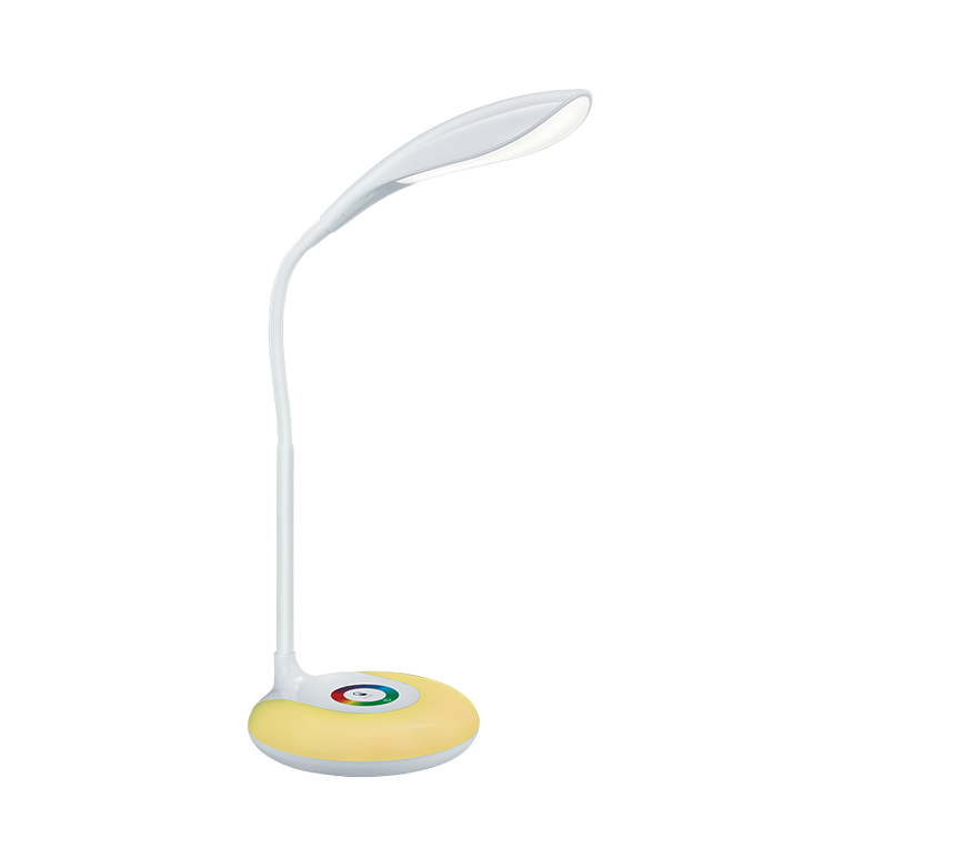 Flexo de sobremesa Trio Krait LED blanco táctil 3000K R52781201