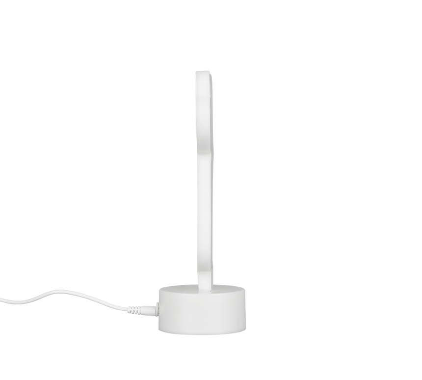 Lámpara de sobremesa Trio Cat LED blanco R53671101