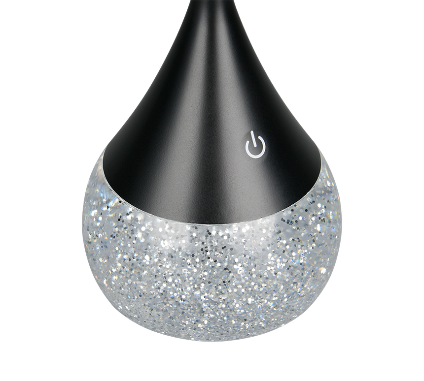 Lámpara de sobremesa Trio Tembo LED negro R53851102