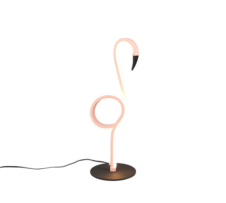 Lámpara de sobremesa Trio Ingo LED pink 3000K 35cm R54581193