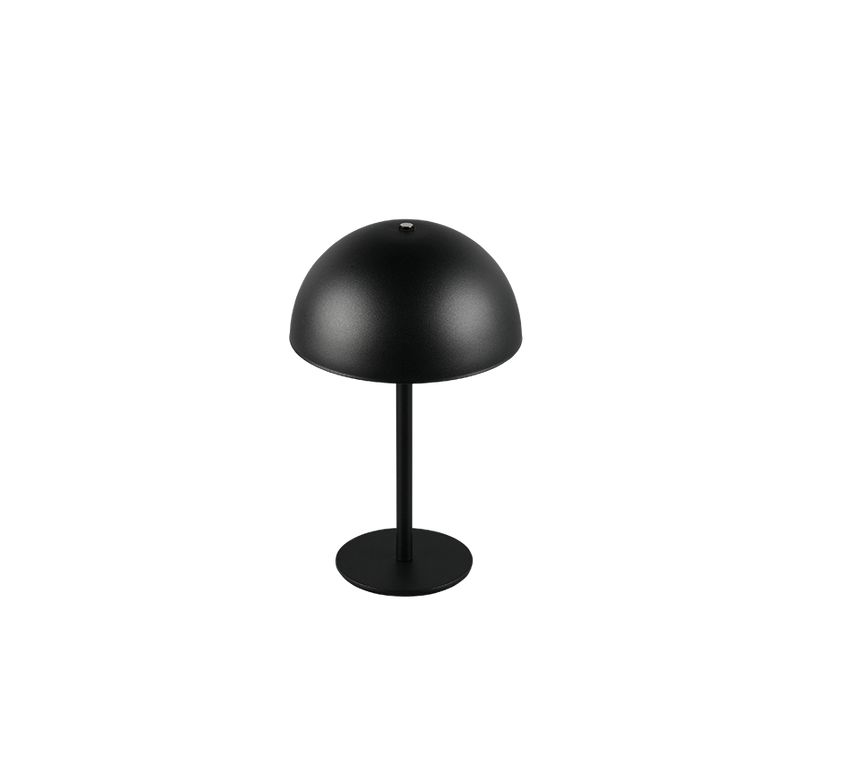 Lámpara de sobremesa Trio Munoz LED negro mate táctil 3000K R54891132
