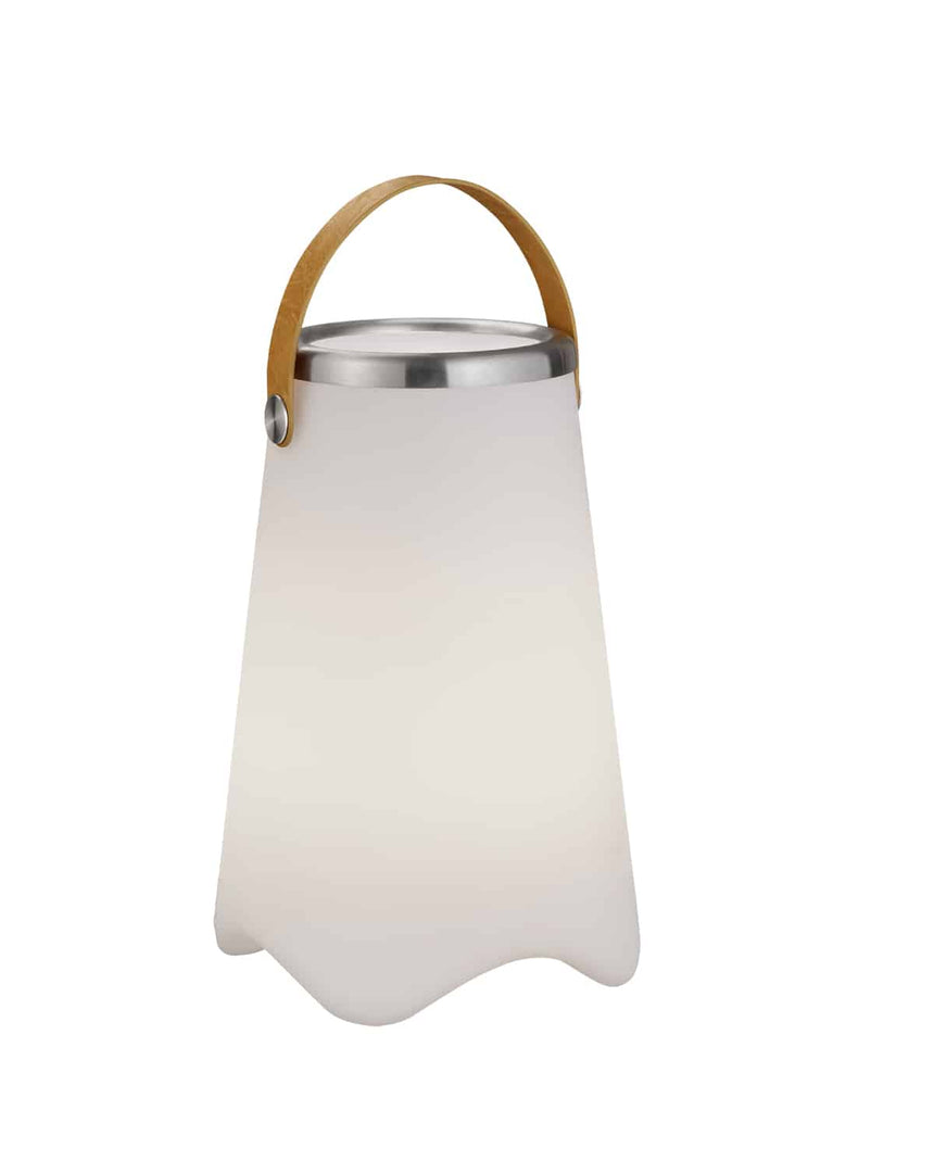 Trio Jamaica White Plastic LED Outdoor Table Lamp R55086101