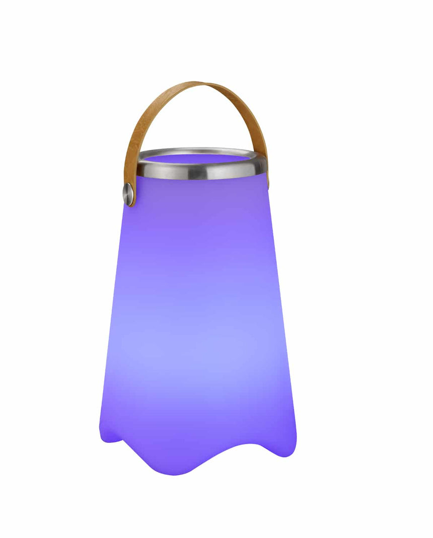 Trio Jamaica White Plastic LED Outdoor Table Lamp R55086101