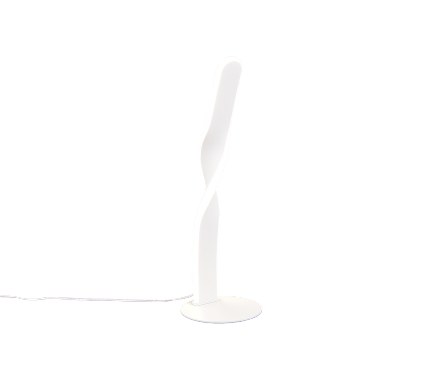 Lámpara de sobremesa Trio Ginko LED blanco mate 4000K 40,5cm R55791131