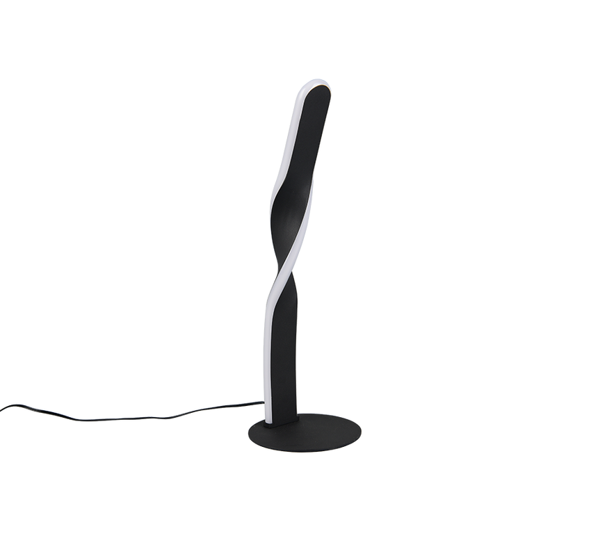 Lámpara de sobremesa Trio Ginko LED negro mate 3000K 40,5cm R55791132 - vista 3