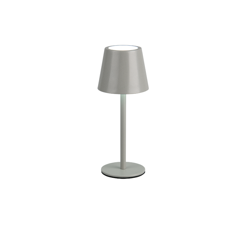 Lámpara de sobremesa Trio Diaz LED ultimate grey táctil CCT IP44 R55961177