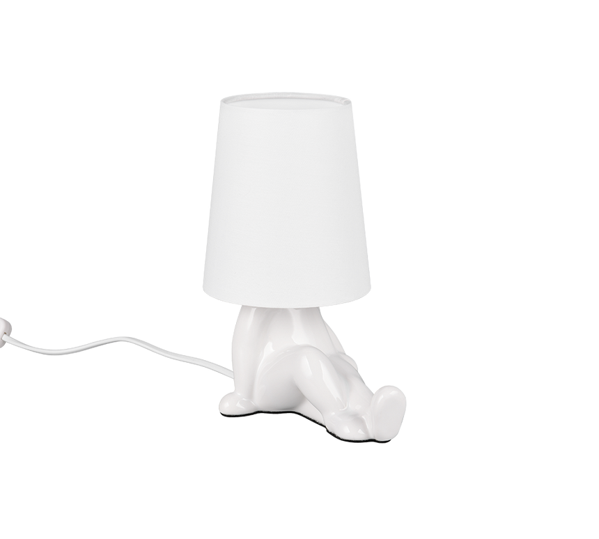 Lámpara de sobremesa Trio Huma LED blanco 2700K R56531001