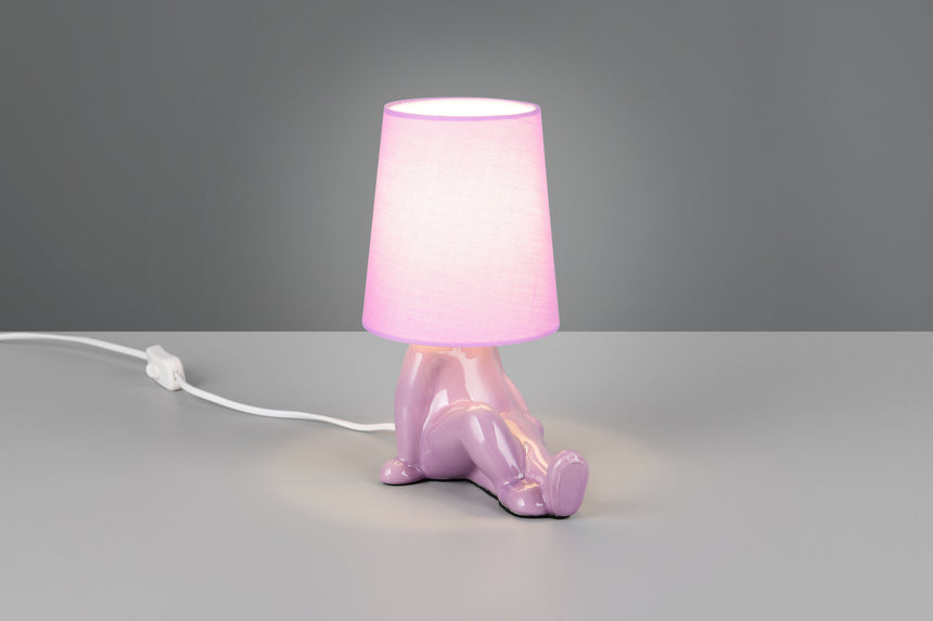 Lámpara de sobremesa Trio Huma LED lilac 2700K R56531091