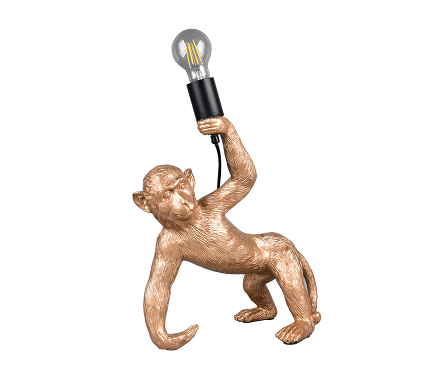 Lámpara de sobremesa Trio Bobo LED gold-colored 2700K 42cm R56561079