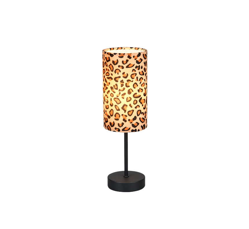 Lámpara de sobremesa Trio Pardina LED negro mate 2700K 36,5cm R56741032