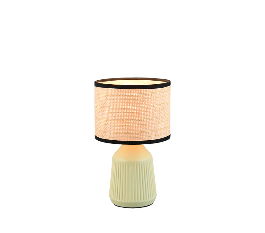 Lámpara de sobremesa Trio Formentera LED green 2700K R56801915