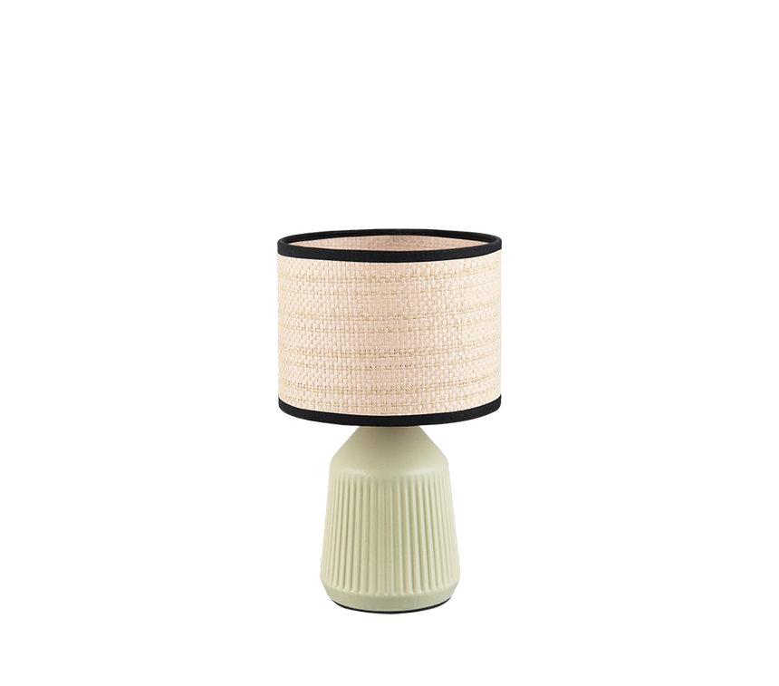Lámpara de sobremesa Trio Formentera LED green 2700K R56801915