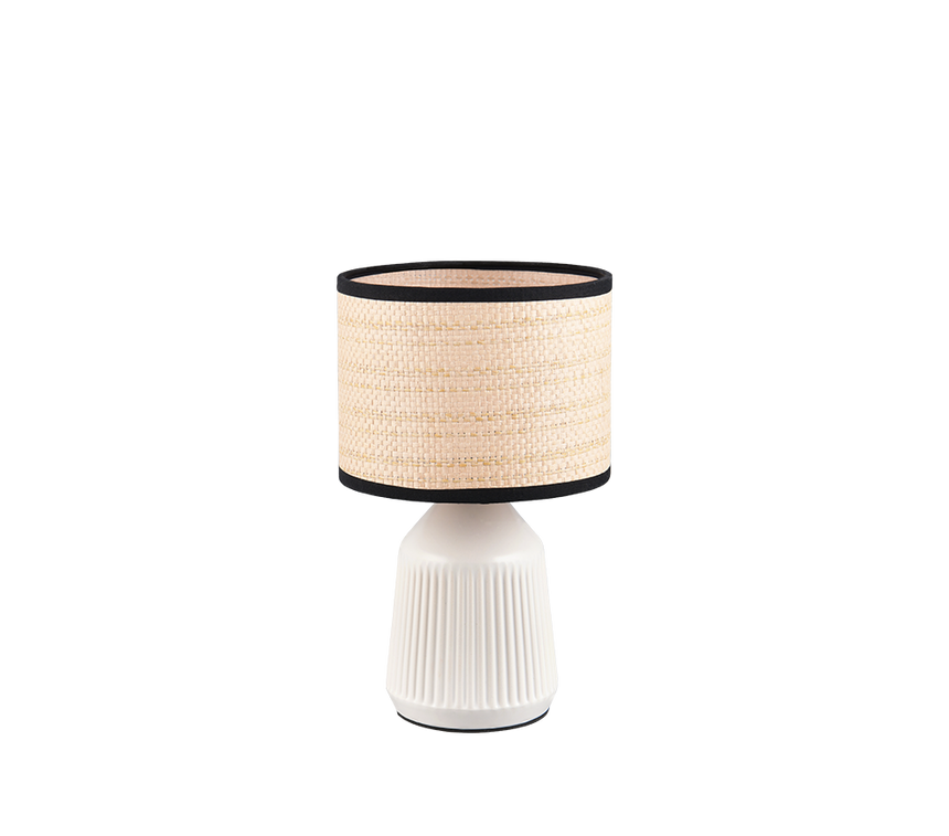 Lámpara de sobremesa Trio Formentera LED blanco mate 2700K R56801931