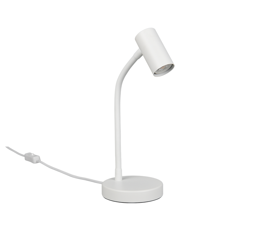 Lámpara de sobremesa Trio Taryn LED blanco mate 2700K R56851031