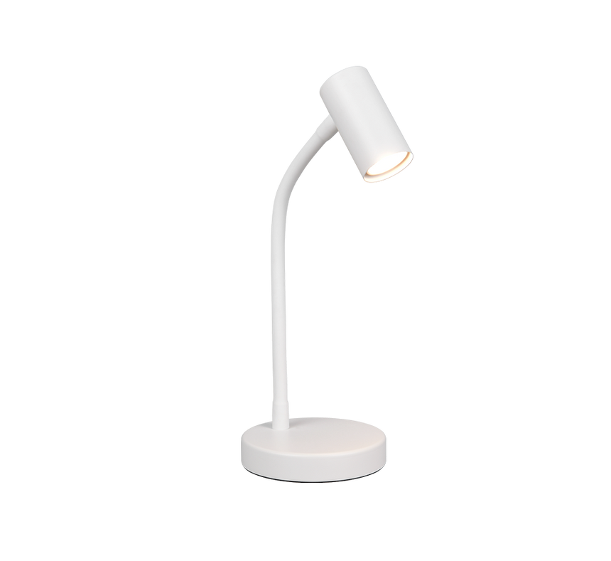 Lámpara de sobremesa Trio Taryn LED blanco mate 2700K R56851031