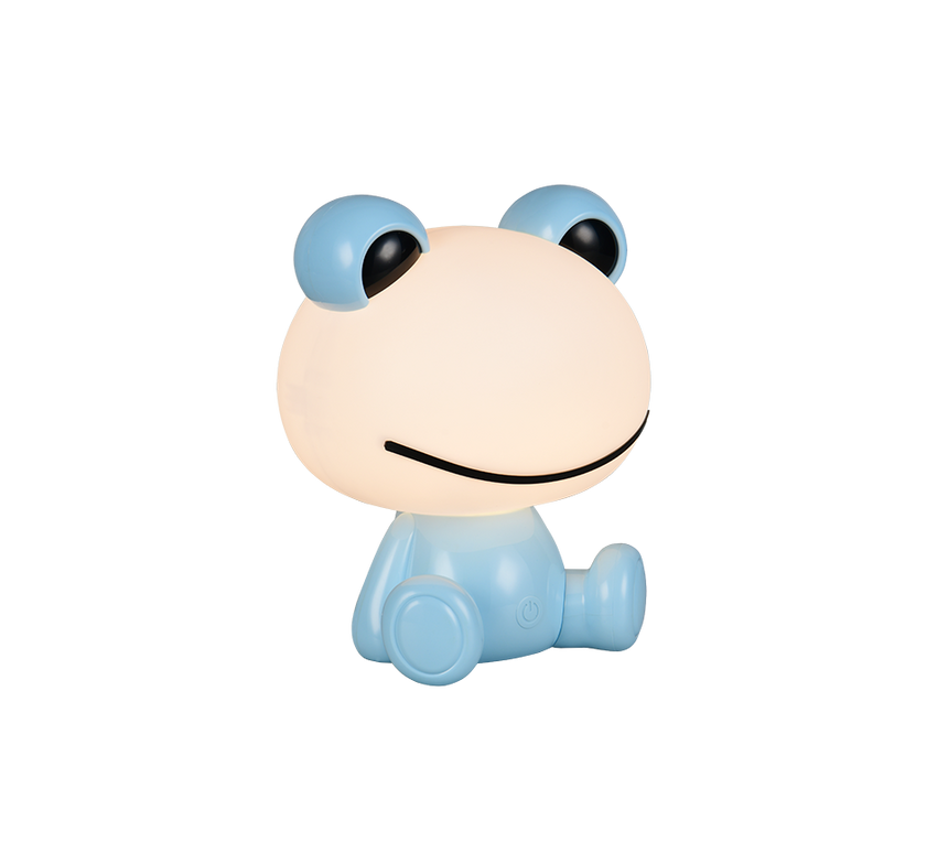 Lámpara de sobremesa infantil Trio Hopper LED 3000K táctil USB azul — ref. R57971112 (1)