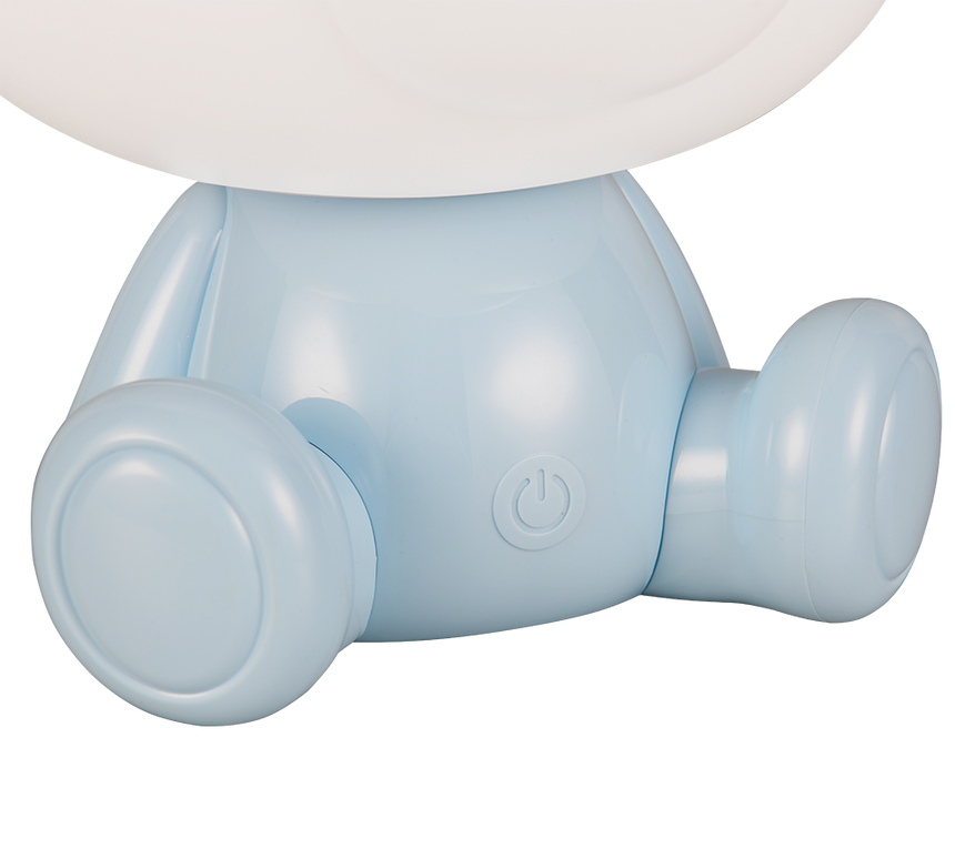 Lámpara de sobremesa infantil Trio Hopper LED 3000K táctil USB azul — ref. R57971112 (2)