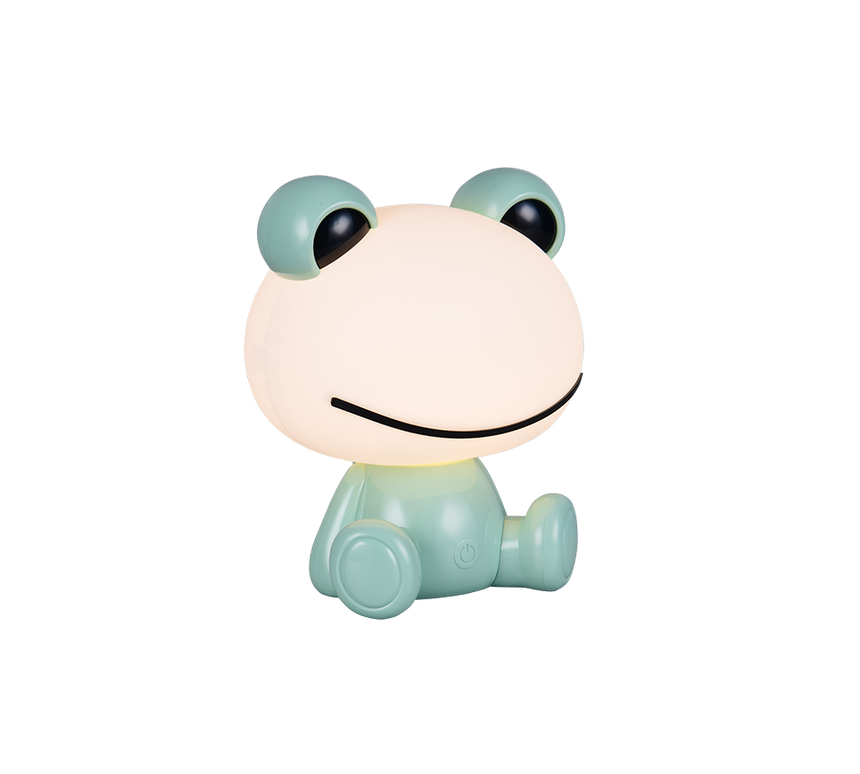 Lámpara de sobremesa Trio Hopper LED verde 3000K táctil USB R57971115