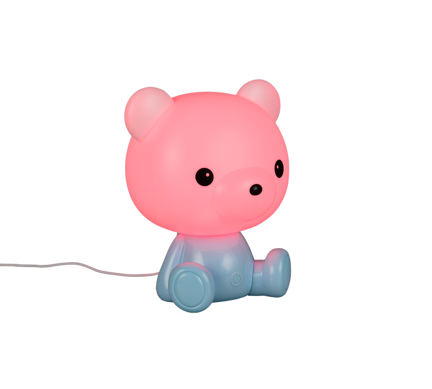 Lámpara de sobremesa Trio Cutie LED azul 3000K táctil USB R57991112 - vista 4