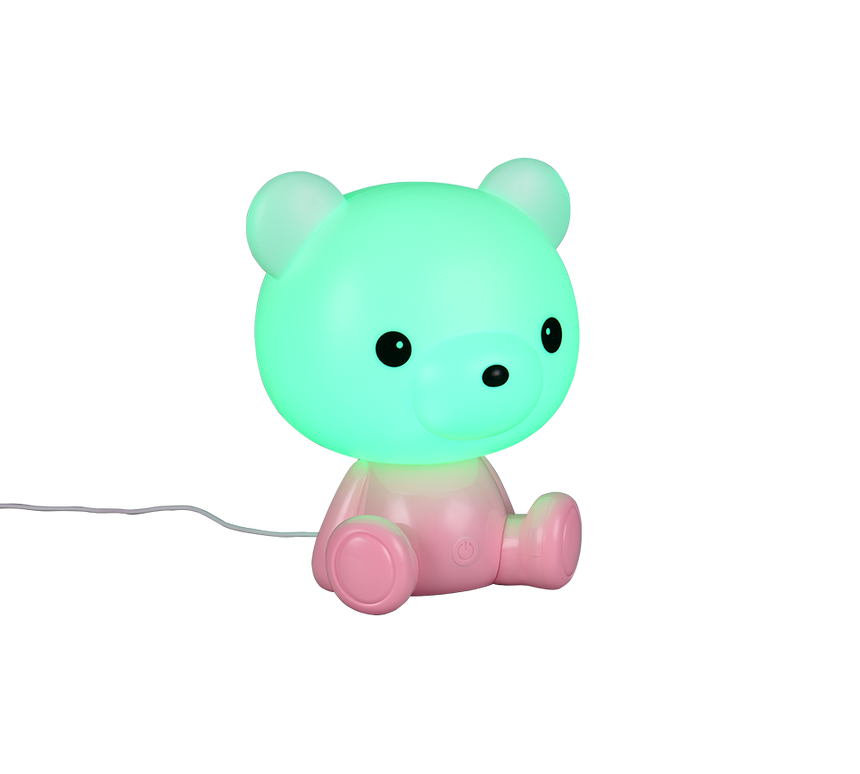 Lámpara de sobremesa Trio Cutie LED pink 3000K táctil USB R57991193 - vista 5