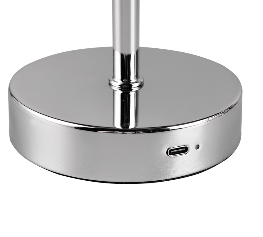 Trio Jeff sobremesa metal cromo R59151106