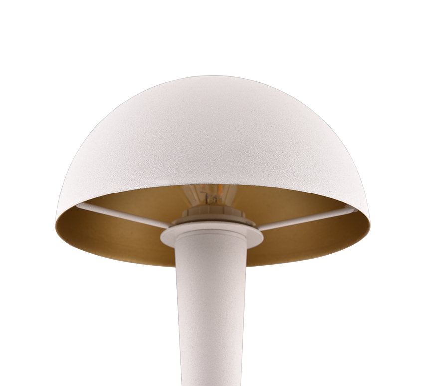 Lámpara de sobremesa Trio Canaria LED blanco mate táctil 3000K R59561131