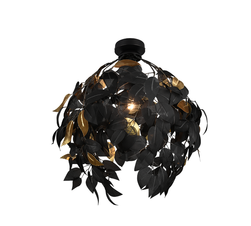Trio Leavy plafón negro R60461032