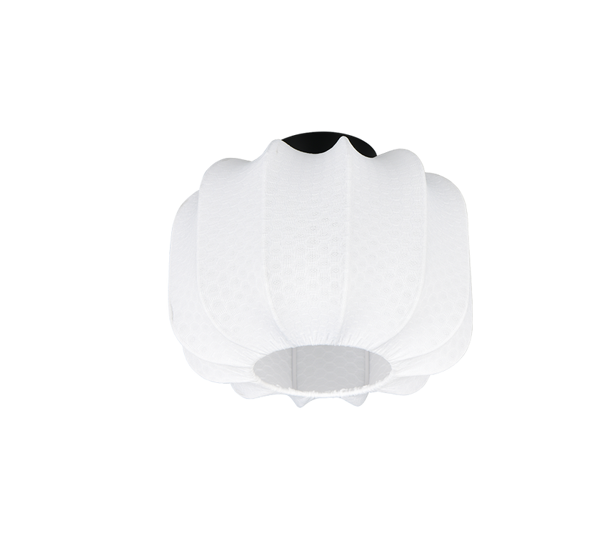 Plafón de techo Trio Madeline negro mate Ø25cm R61971001 - vista 3