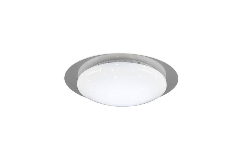 Trio Bilbo Plafón LED de plástico blanco R62093500