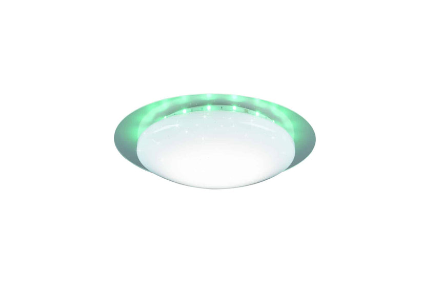 Trio Bilbo Plafón LED de plástico blanco R62093500