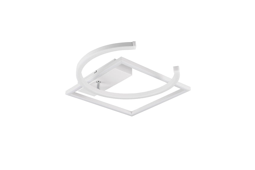 Trio Pivot Plafón LED de metal estera blanca R62162131
