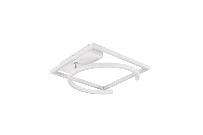Trio Pivot Plafón LED de metal estera blanca R62162131