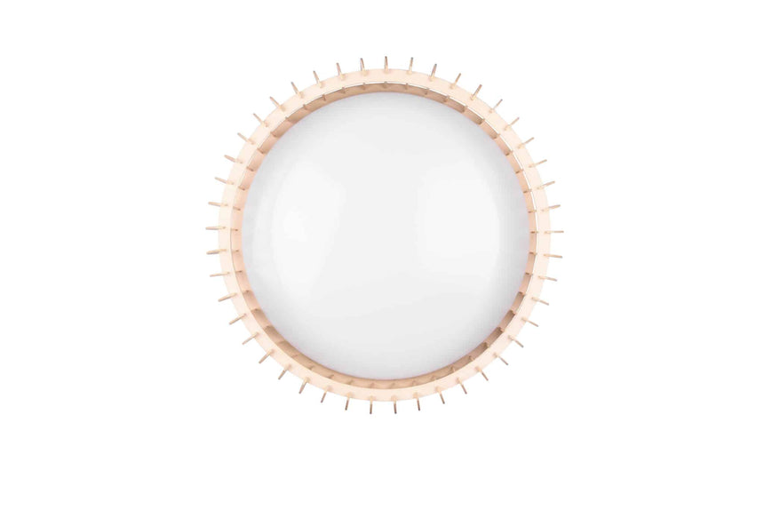 Trio Monte Plafón LED de plástico blanco R62171930