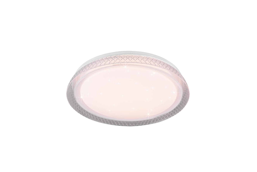 Trio Heracles White Plastic LED Ceiling Lamp R62371100