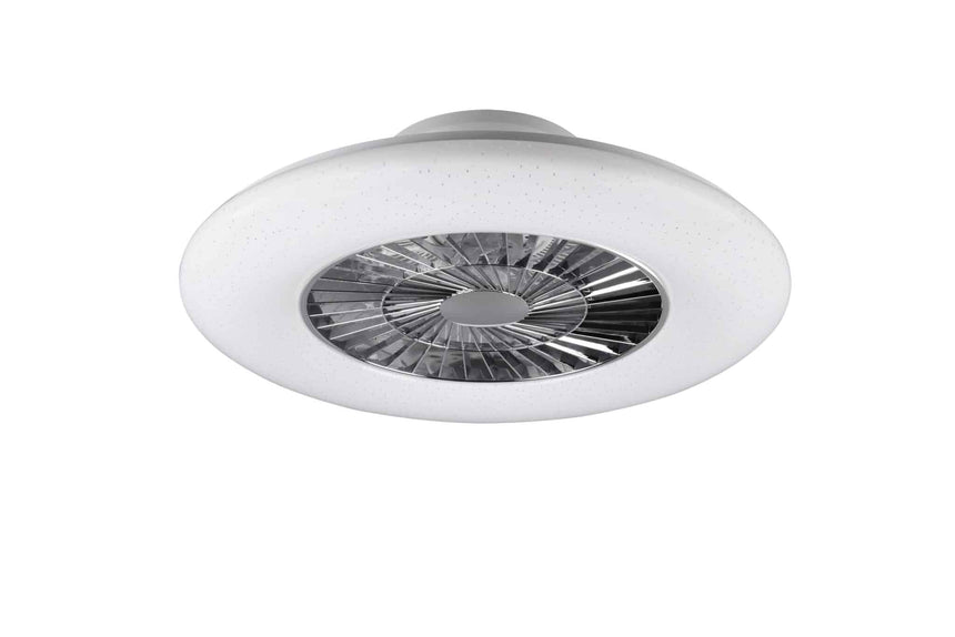 Trio Visby Chrome Plastic LED Fan R62402106