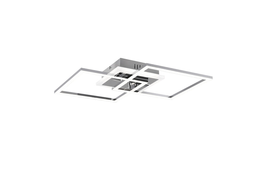 Trio Venida Plafón LED de metal cromo R62793406