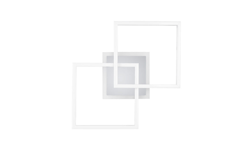 Trio Venida Plafón LED de metal cromo R62793406