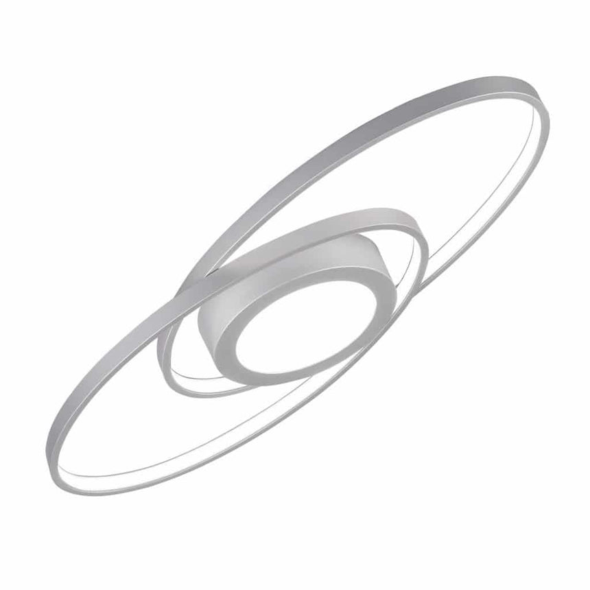 Trio Galaxy Plafón LED de metal titán R62991187