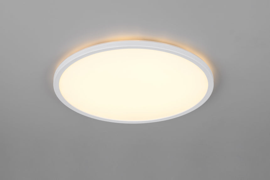 Plafón de techo Trio Joko LED blanco CCT Ø42cm R63011901