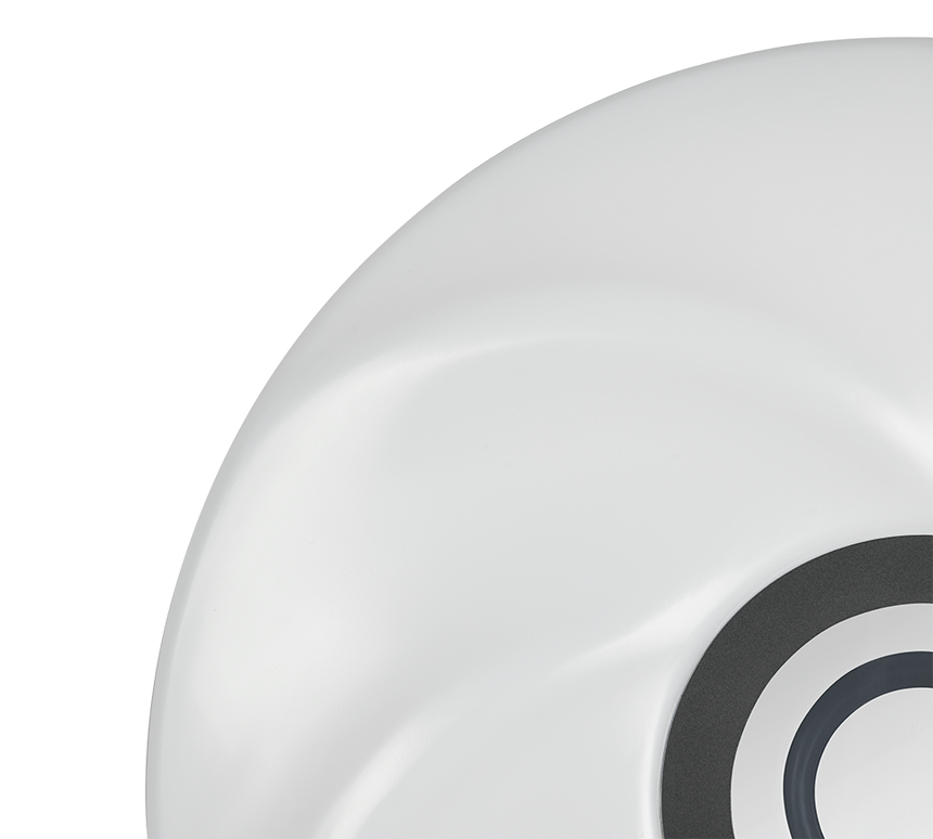 Plafón de techo Trio Sano LED blanco CCT Ø39cm R63481001