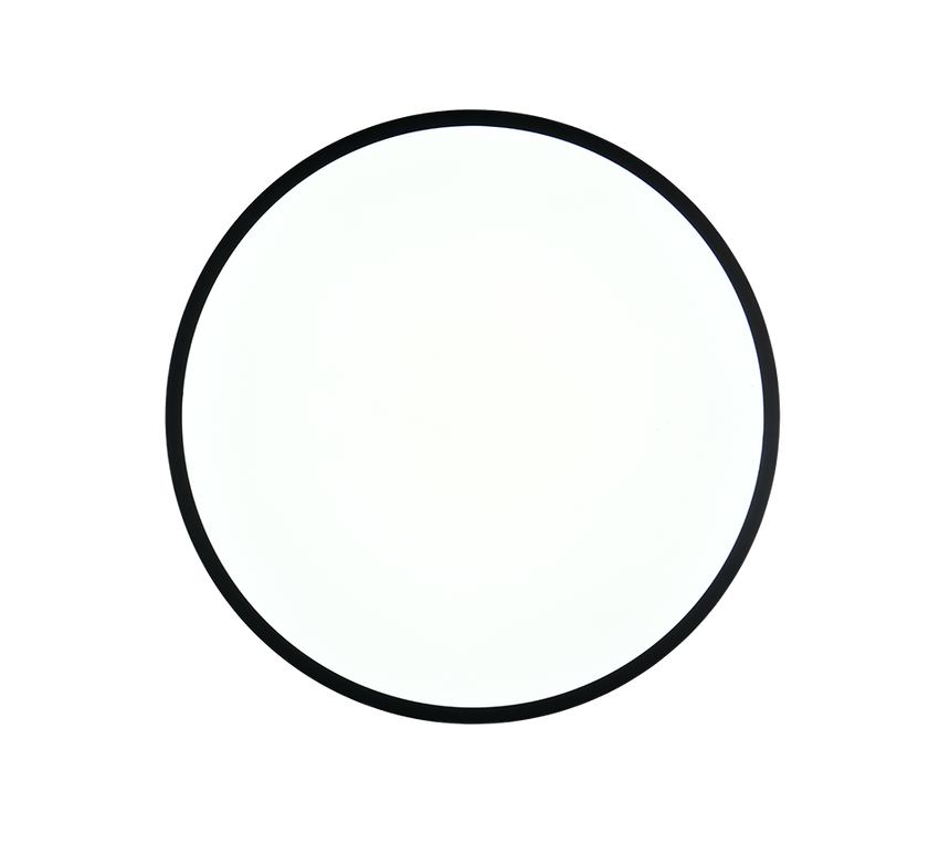 Plafón de techo Trio Slope LED negro mate CCT Ø49cm R63771932
