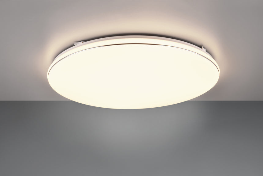 Plafón de techo Trio Blanca LED blanco 3000K Ø53cm R64141101
