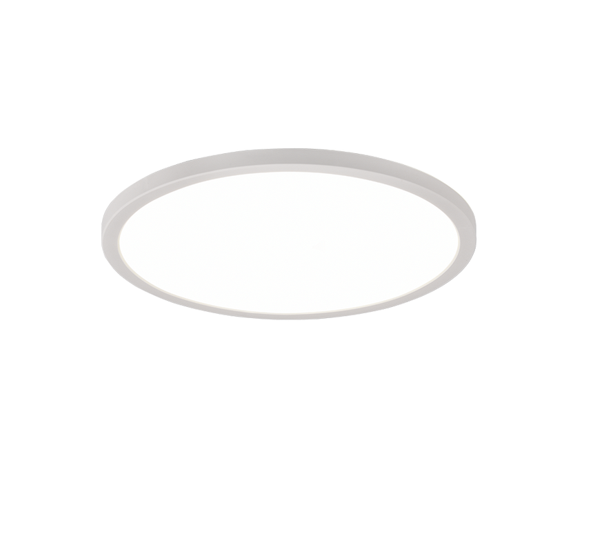 Plafón de techo Trio Aureo LED blanco mate CCT Ø29cm R64371131