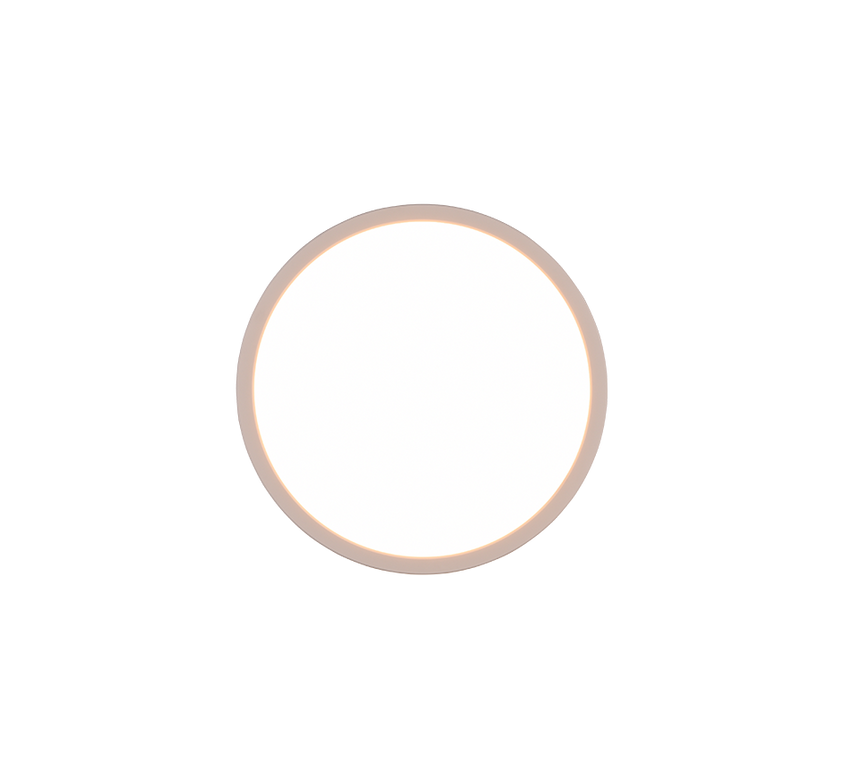 Plafón de techo Trio Aureo LED blanco mate CCT Ø29cm R64371131