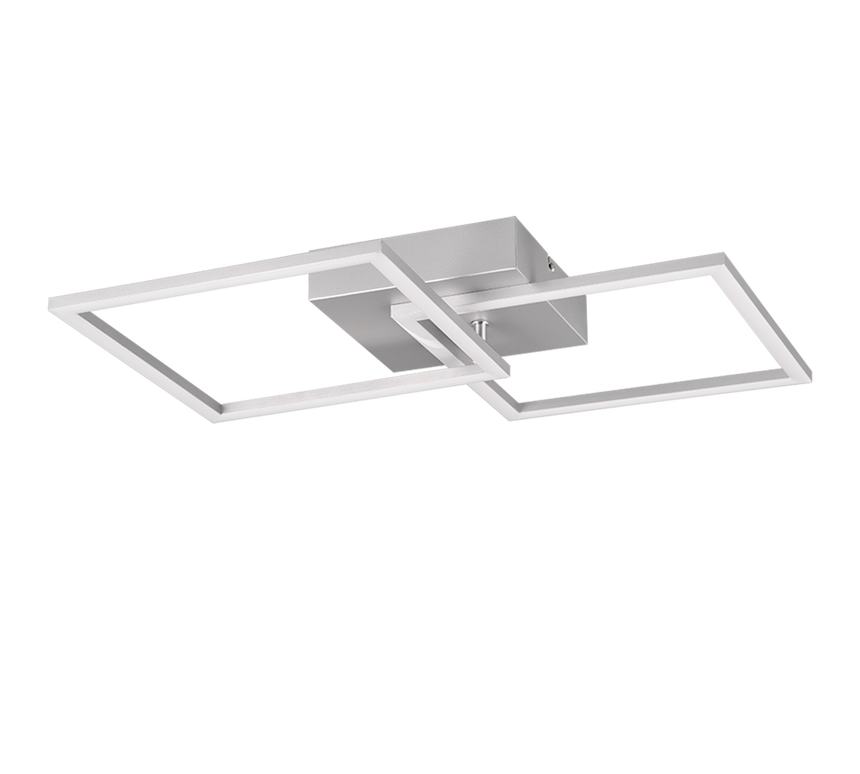 Plafón de techo Trio Trail LED titan 3000K 60cm R64492187