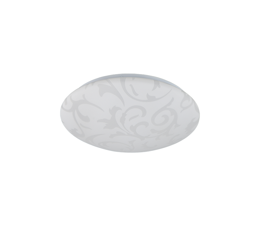 Plafón de techo Trio Umbria V LED alabaster coloured 4000K Ø30cm R64635101
