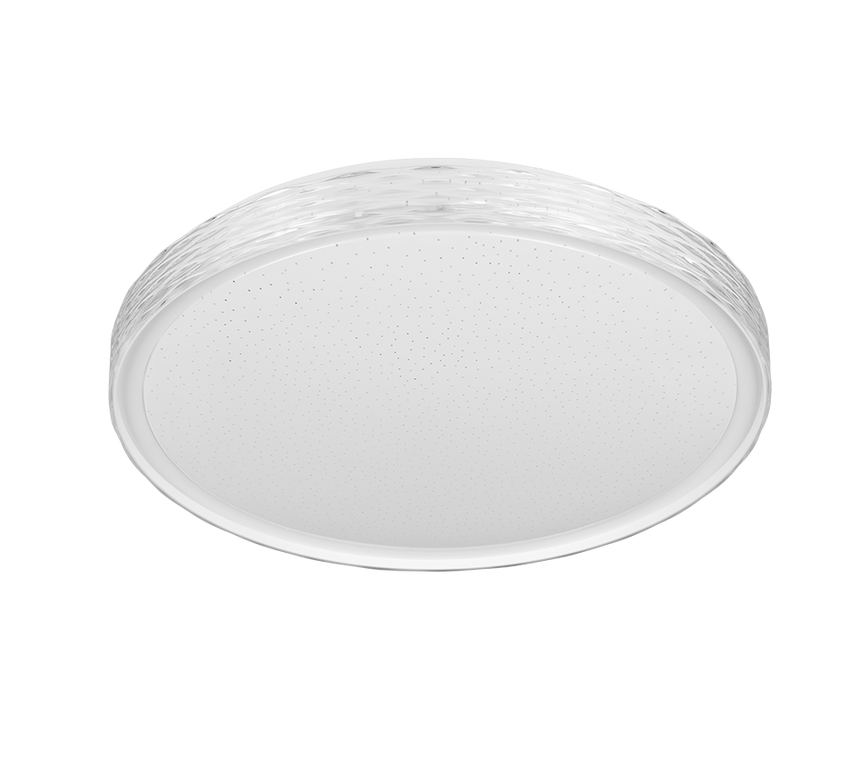 Plafón de techo Trio Varda LED blanco CCT Ø39cm R64811101