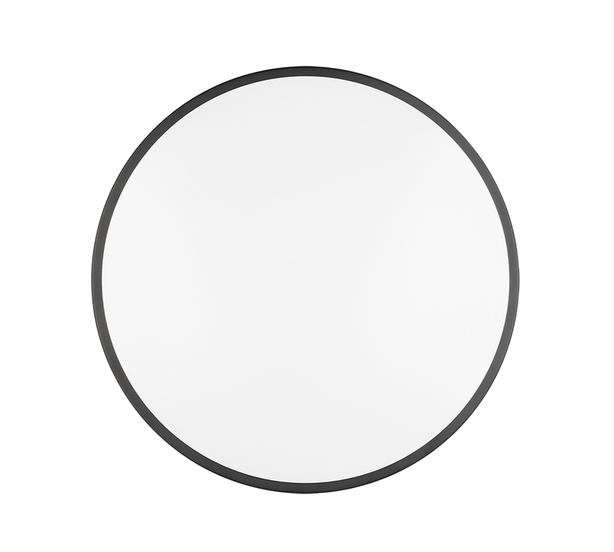 Plafón de techo Trio Loody LED negro 3000K Ø38,5cm R64901102