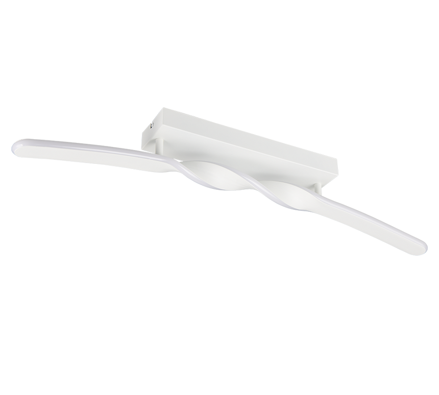 Plafón de techo Trio Ginko LED blanco mate 4000K 79cm R65791131 - vista 4